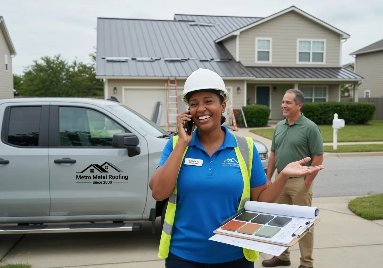 Storm Damage Metal Roof Repair in Gothenburg, NE